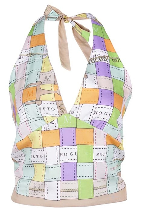 BLOUSE LATINA WITH GREEN GREEN 1