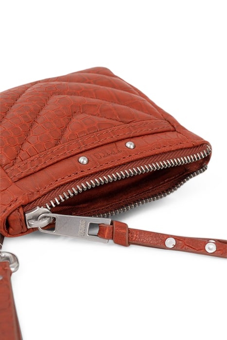 ORANGE CROC-EMBOSSED LEATHER 1440 TOY MINI CASE 5