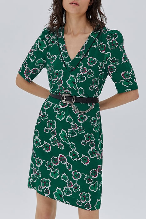 GREEN XL FLORAL DRESS 1