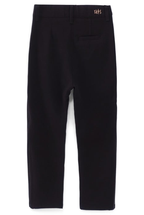 GIRLS’ BLACK STUDDED 7/8 TROUSERS 2