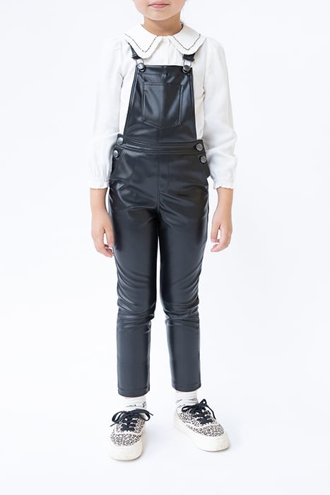 GIRLS’ BLACK ROCK VIBE DUNGAREES 1