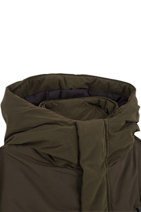 BOYS’ KHAKI PARKA WITH XL WATERPROOF ZIPS 3