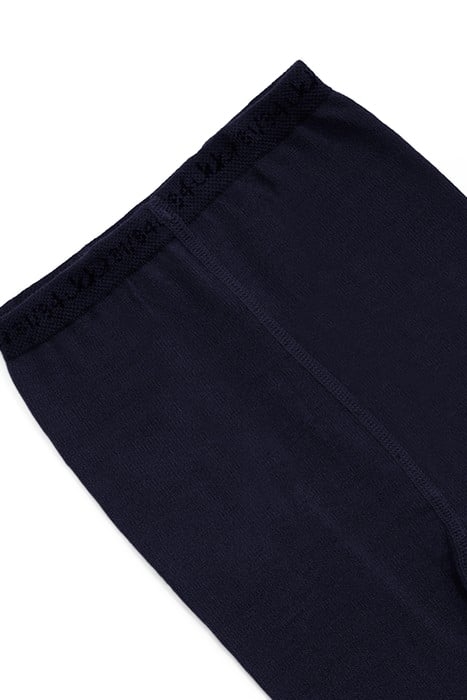GIRLS’ NAVY OPENWORK KNIT TIGHTS WITH STAR MOTIFS 7