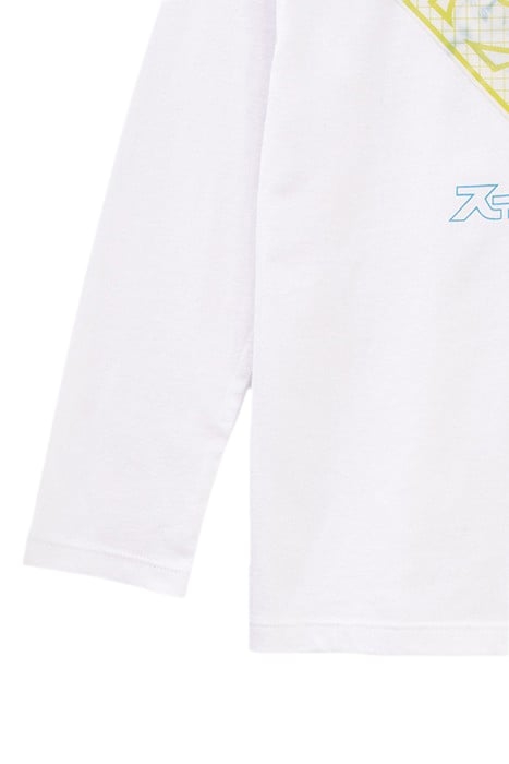 BOYS’ WHITE T-SHIRT WITH LENTICULAR SUPERMAN IMAGE 3