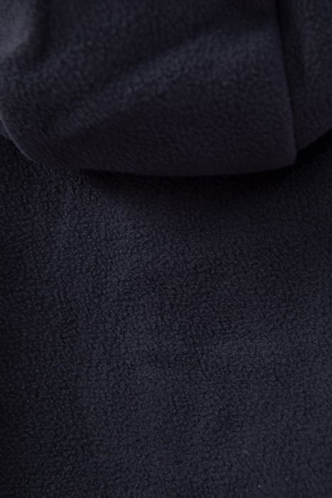 BABY BOYS’ NAVY FLEECE HOODED CARDIGAN 6