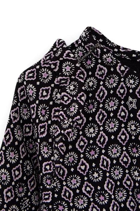 BABY GIRLS’ BLACK ROCK PRINT ECOVERO® DRESS 5