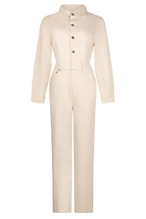 LAUREN DENIM JUMPSUIT S/S - NATURAL 3