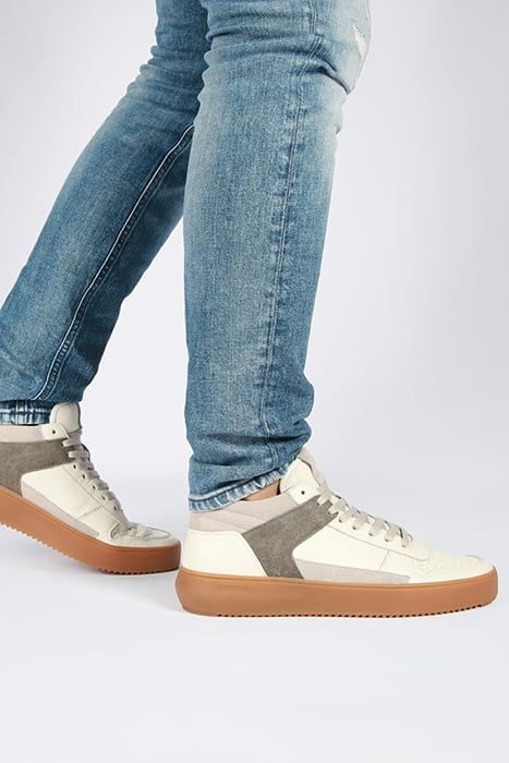 BLACKSTONE - ELGIN - AG108 OFFWHITE IVY GREEN - SNEAKER (MID 4