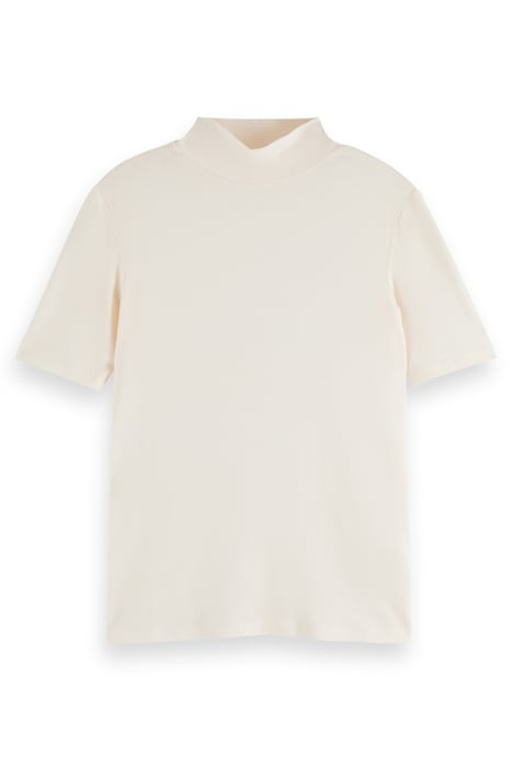 MOCK NECK SHORT SLEEVED T-SHIRT SOFT ICE 4