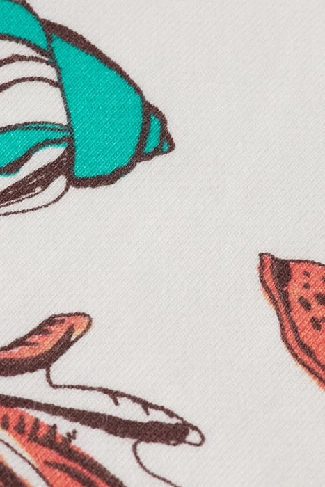 ALL-OVER PRINT SWEATSHIRT SEASHELLS WHITE AOP 3