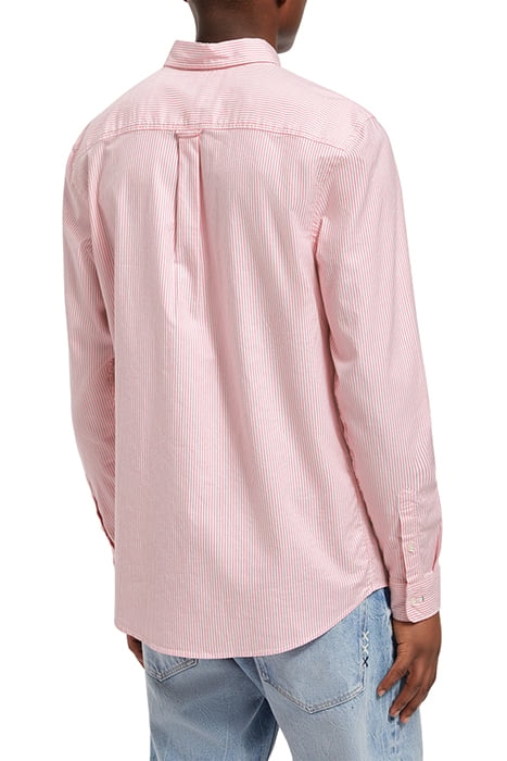 ESSENTIAL OXFORD STRIPE TROPICAL PINK / WHITE STRIPE 2