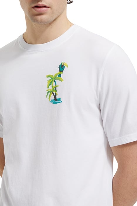 FRONT BACK ARTWORK T-SHIRT WHITE 6