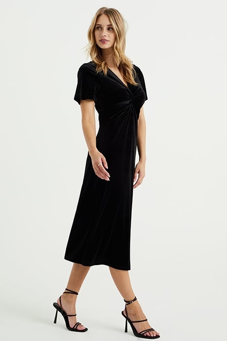DRESS MID LENGTH BLACK 3