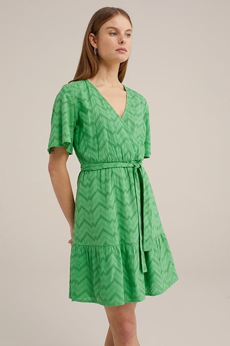 DRESS SHORT BRIGHT GREEN 1
