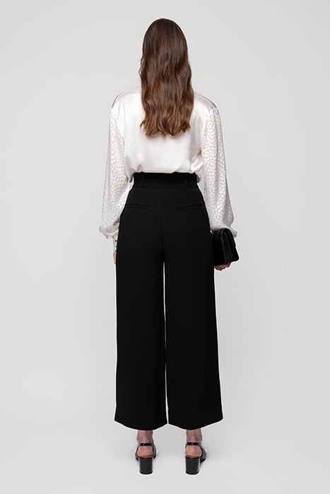 DOUBLE BELTED PANT BLACK 3