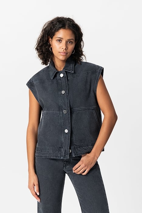 VIVIAN VEST - USED BLACK 1