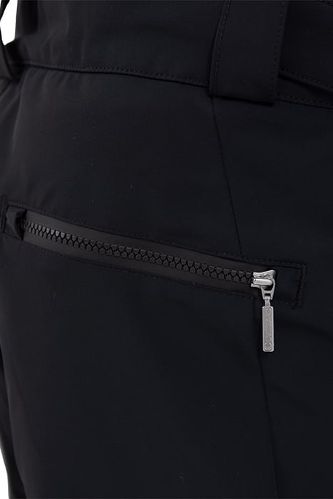 BLACK IKKS X DUVILLARD SKI TROUSERS & BRACES BLACK 6