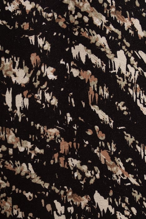 BLACK FUSAIN PRINT SHIRT BLACK 7