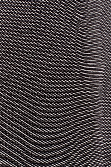 GREY SEMI-PLAIN 7/8 HIGH-WAIST SLIM SUIT TROUSERS GREY 7