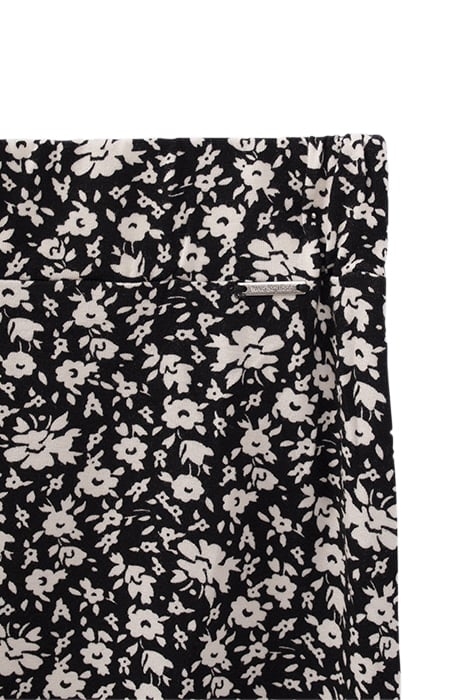 GIRLS’ BLACK FLORAL PRINT SKORT BLACK 5