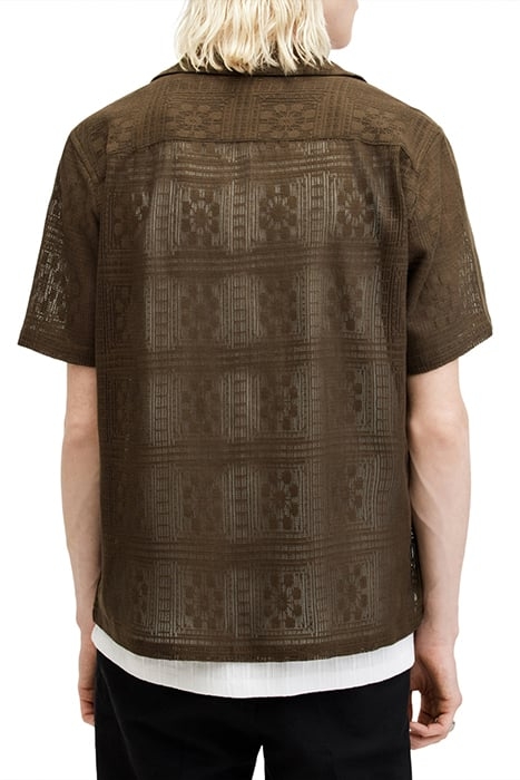 CALETA SS SHIRT WOODLAND BROWN 2