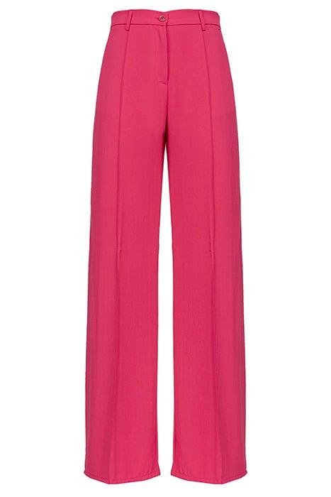PUREZA PANTALONE CREPE FLUIDO RASPBERRY RED 1