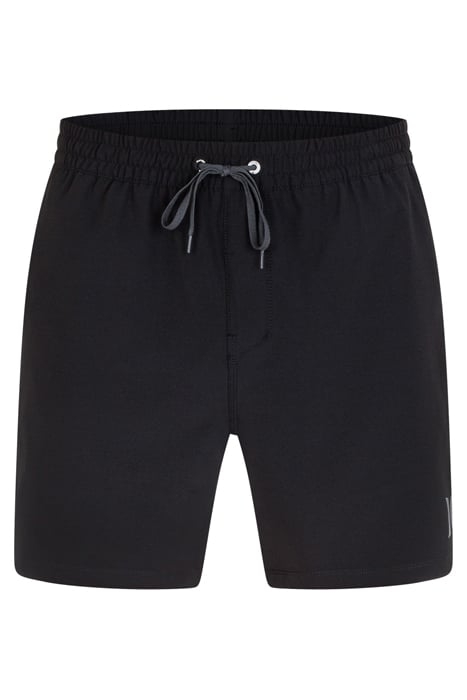ONE AND ONLY SOLID VOLLEY 17 BOARDSHORT BLACK 3