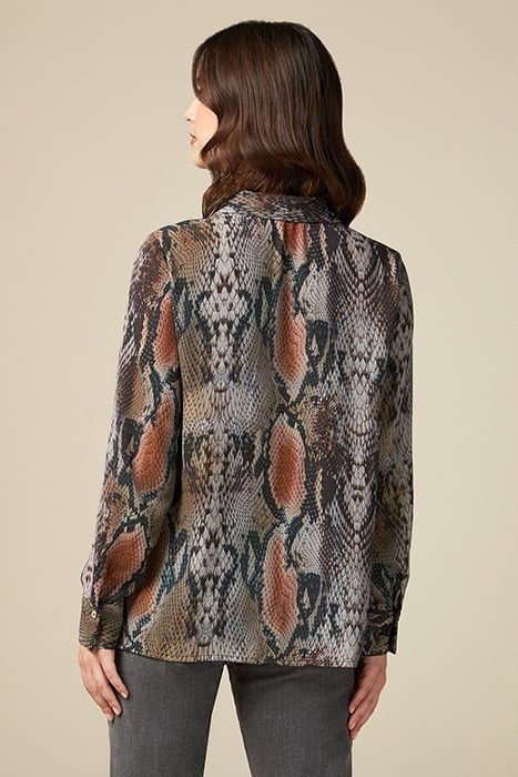 GEORGETTE PATTERNED SHIRT GREY 2