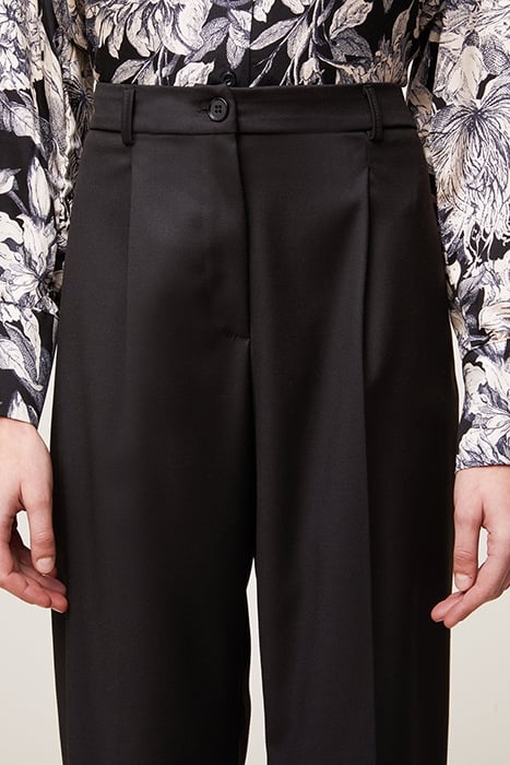 FLOWING TROUSERS WITH DARTS BLACK 4