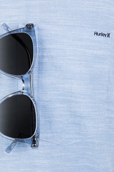 O&O STRETCH SHORT SLEEVE BLUE OXFORD 2 5