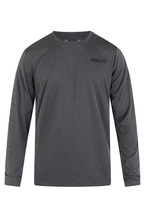 H2O-DRI EASTON FASTLANE LONG SLEEVE BLACK HEATHER 3