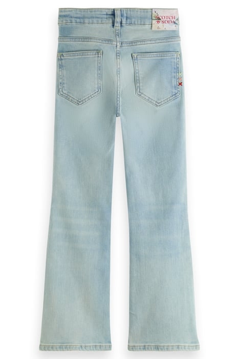 THE CHARM HIGH-RISE CLASSIC FLARED JEANS - BLAUW MIRAGE 2