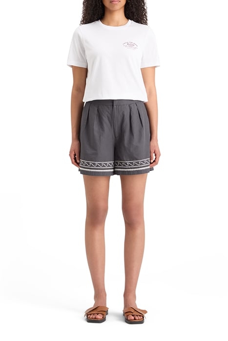 REGULAR FIT LEFT CHEST ARTWORK T-SHIRT WHITE 3