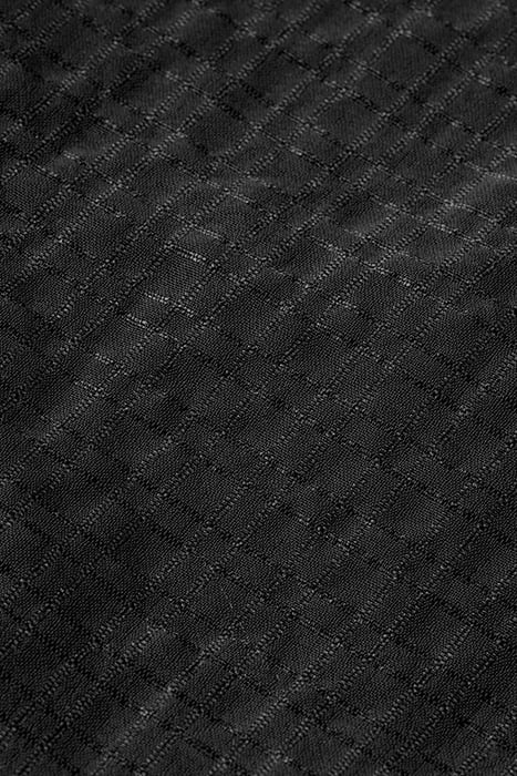 RUFFLED MINI DRESS EVENING BLACK 3