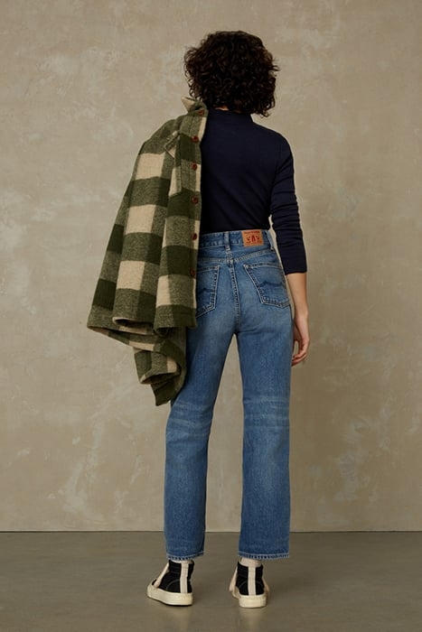 LIORA CROPPED ECO HOLO VINTAGE LIGHT BLUE 3