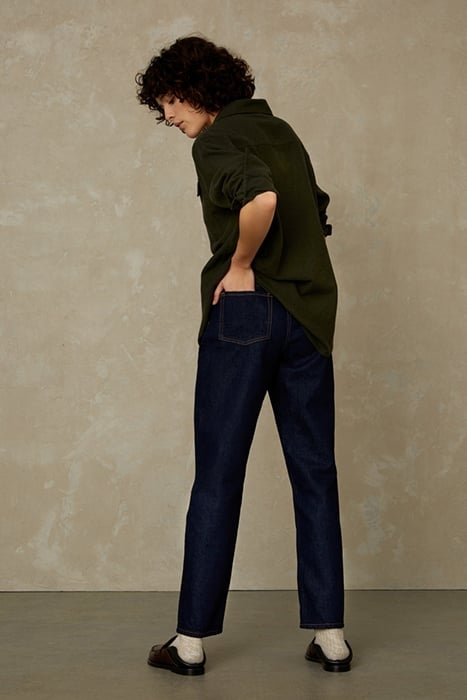 CAROLINE CROPPED CLEAN BLUE RINSE 3