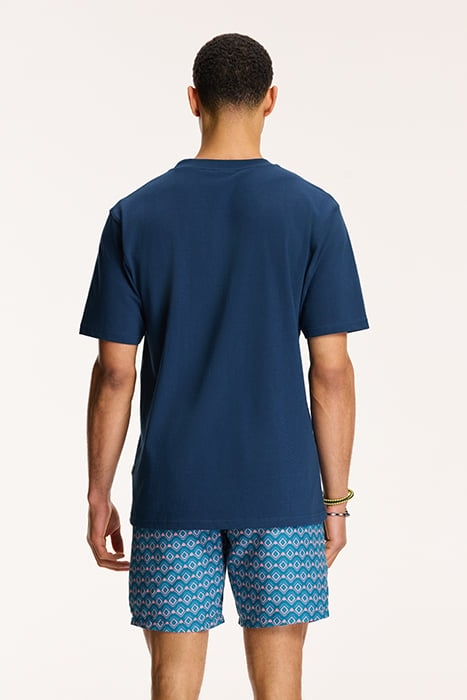 PALM T-SHIRT ROYAL BLUE 2