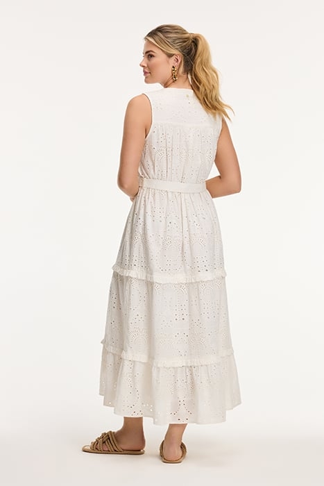 JULIA DRESS OPEN PALM EMBRO PALM BRODERIE OFF WHITE 5