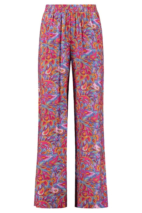 MEREL TROUSERS SICILIAN FLOWER PURPLE SICILIAN FLOWER 5