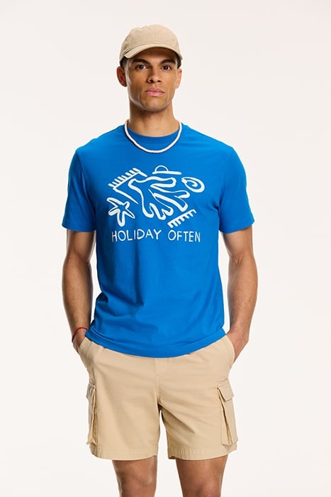 HOLIDAY OFTEN T-SHIRT SKYDIVE BLUE 6