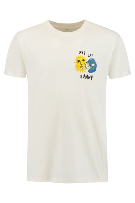 GET SUNNY T-SHIRT JET STREAM WHITE 4