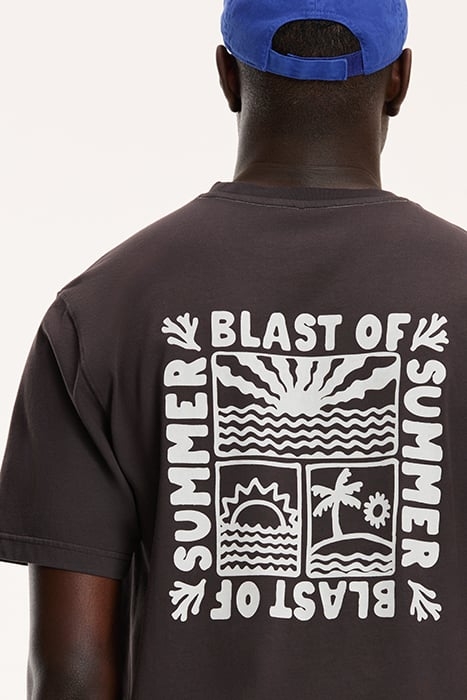 BLAST OF SUMMER T-SHIRT DUSTY ANTHRACITE GREY 8