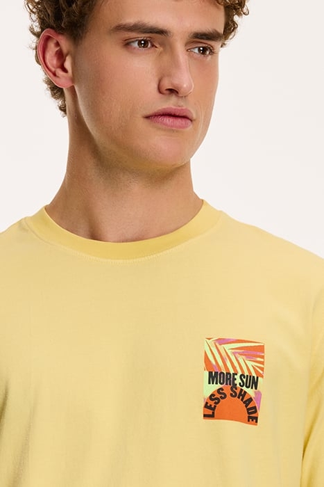 MORE SUN LESS SHADE T-SHIRT SPRING YELLOW 6