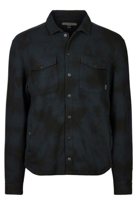 COLBY QUILTED JACKET WITH TIE DYE MIDNIGHT 1