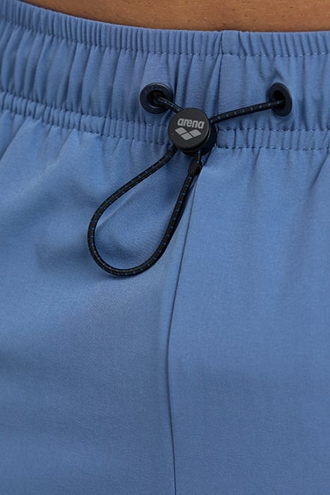 MEN'S ARENA EVO BEACH BOXER LOGO GREY BLUE 7