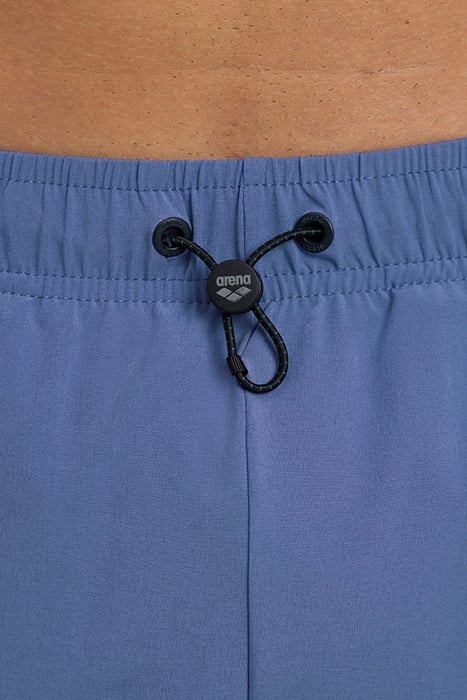 MEN'S ARENA EVO PRO_FILE BEACH SHORT GREY BLUE 4