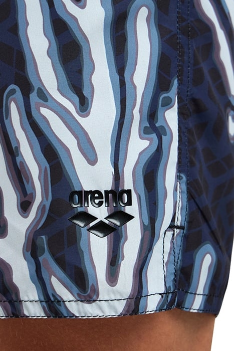 MEN'S BEACH BOXER PLACED DEEP SEA -ASPHALT 7