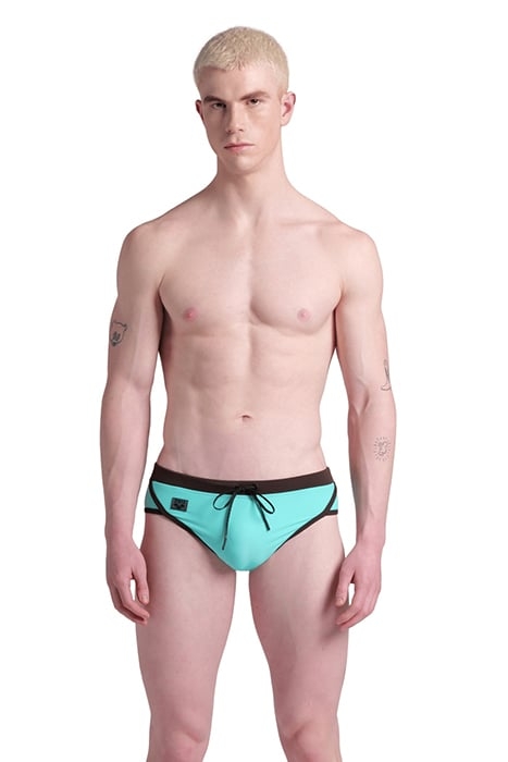 MEN'S ARENA CLASSIC SWIM BRIEF WATER-SEPIA 1