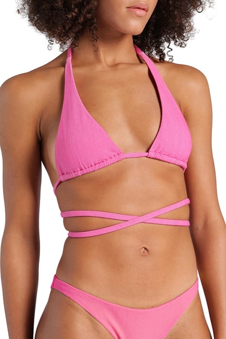 WOMEN'S ARENA TECH WOOL TRIANGLE BIKINI FUXIA 8