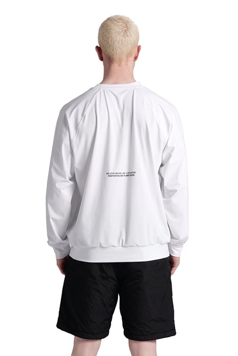 MEN'S CREW SWEAT MPH WHITE 2